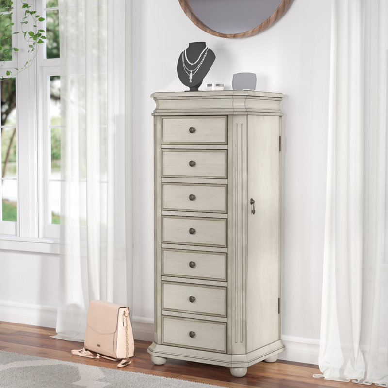 Lark Manor Rayane Free Standing Jewelry Armoire & Reviews Wayfair